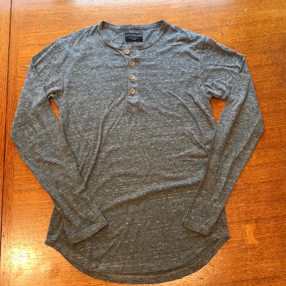Good life Grey long sleeved shirt (XS) - Picture 1 of 7
